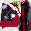 Black saree gift packag. টাঙ্গাইলের শাড়ি