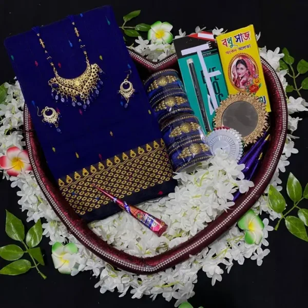 স্পেশাল গিফট প্রিমিয়াম শাড়ি কম্বো SC-81